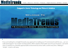 Tablet Screenshot of mediatrendsonline.com